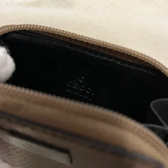 Gucci Gold Python Compact Coin Case Wallet - Picture 7 of 9